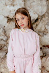 Felpa Bimba con cappuccio